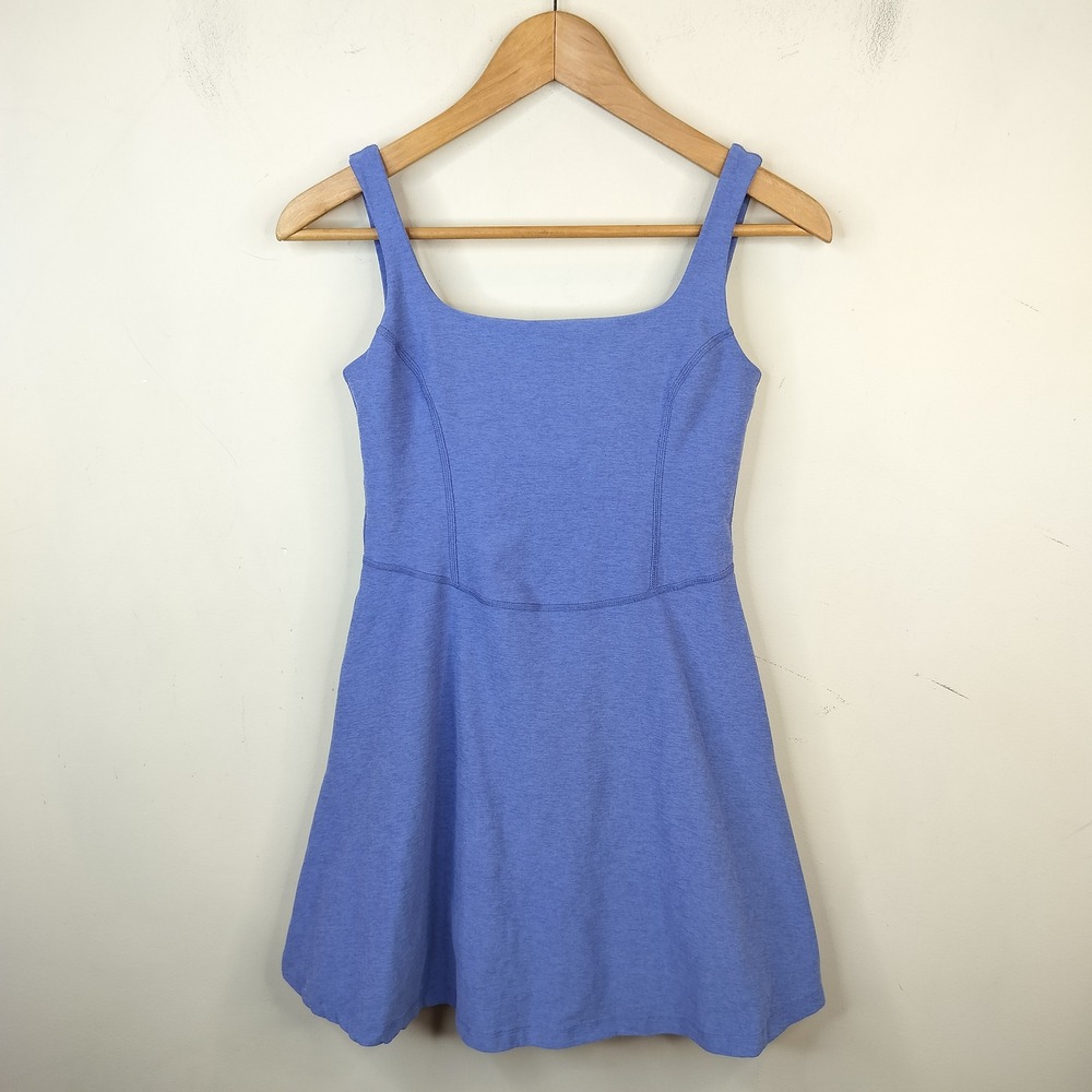 Beyond Yoga Spacedye Active Dress Small Athletic Lined Blue Movement Mini